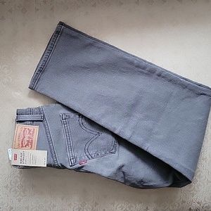 BOYS LEVI'S RIBCAGE STRAIGHT ANKLE JEANS 23×27